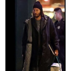 The Matrix 4 Keanu Reeves Hooded Coat